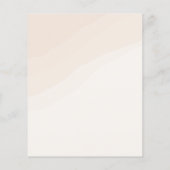 Boho Style Baby stroller neutral baby shower (Achterkant)