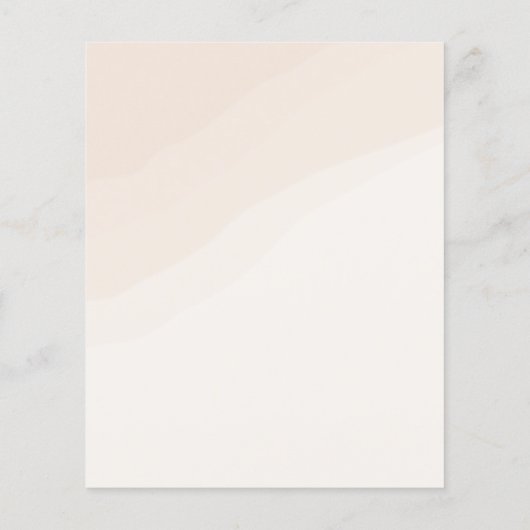 Boho Style Baby stroller neutral baby shower (Achterkant)