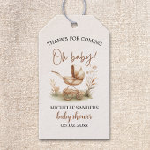 Boho Style Baby stroller neutral baby shower Cadeaulabel