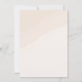 Boho Style Baby stroller neutral baby shower Kaart (Achterkant)