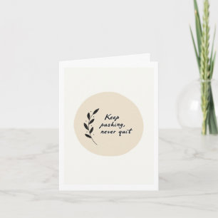 Boho Style Bloemen Groeten Get Well Kaart