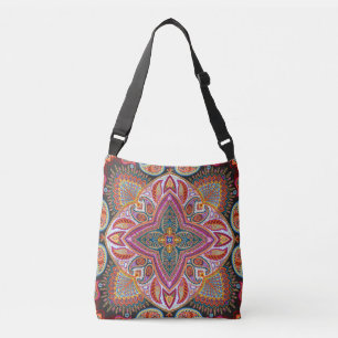 Boho style crossbody tas
