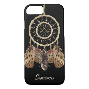 Boho Style Dream Catcher met Monogram iPhone 8/7 Hoesje