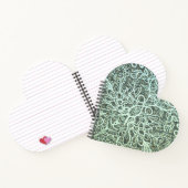 Boho Style | Grunge Ombre Floral Art Notitieboek (Binnen)