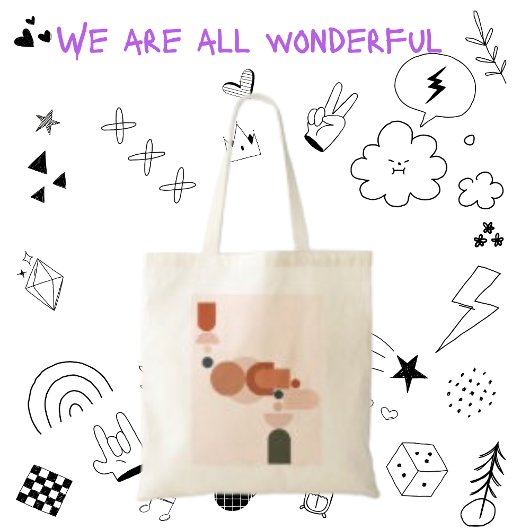 Boho Style Moderne Boheemse Design Canvas tassen