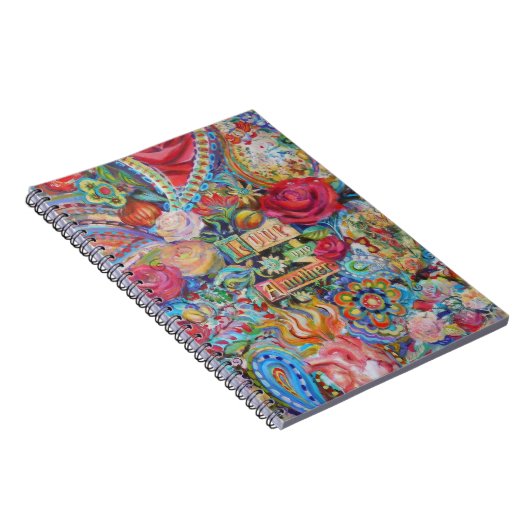 Boho Style Paisley Love Notitieboek (Rechterzijde)