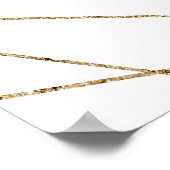 Boho succulent eucalyptus Vrijgezellenfeest Poster (Hoek)