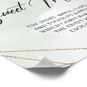 Boho succulente eucalyptus Raad de zoete makreel Poster (Hoek)