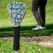 Boho Sugar Skulls Golfheadcover
