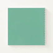 Boho SuikerSchedels Notitieboek (Achterkant)
