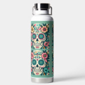 Boho SuikerSchedels Waterfles (Achterkant)