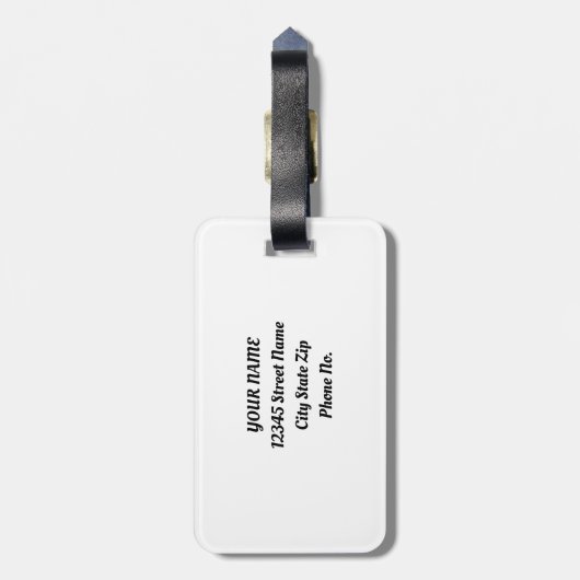 Boho Summer Cute Cats Green Cactus Bagagelabel (Achterkant verticaal)