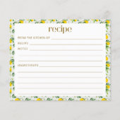 Boho Summer Lemon Fruit Vrijgezellenfeest Recipe (Voorkant)