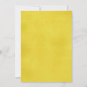 Boho Sun Baby shower Invitation Kaart (Achterkant)