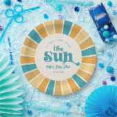Boho Sun Baby shower Paper Borden Papieren Bordje (Feest)