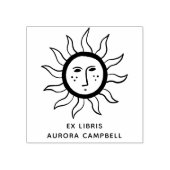 Boho Sun | Boekenlegger Uit De Bibliotheek Van Naa Rubberstempel (Afrduk)