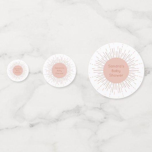 Boho Sun Confetti (Voorkanten)