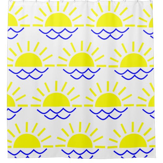 Boho Sun Douchegordijn (Voorkant)