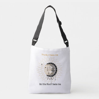 Boho Sun en Moon Crossbody Tas