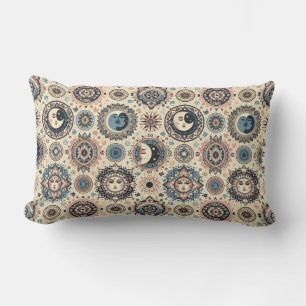 Boho Sun en Moon Kussen