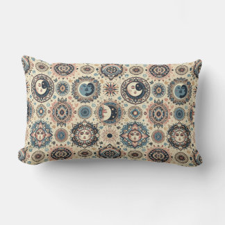 Boho Sun en Moon Kussen