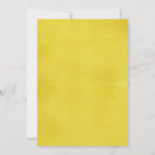 Boho Sun First Birthday Invitation Kaart (Achterkant)