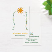 BOHO SUN Flowers Oorbel Sieraden Display Kaart (Bureau)