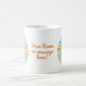 Boho Sun, Here Comes The Son, Retro Sunshine Koffiemok (Center)