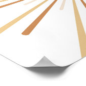 Boho Sun Kinder inrichting Poster (Hoek)