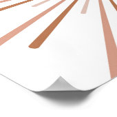 Boho Sun Kinder inrichting Poster (Hoek)