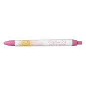 Boho Sun Meisjes Baby Borrel Zwarte Inkt Pen (Voorkant)