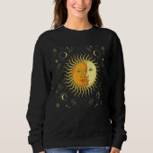 Boho Sun Moon Celestial Bodies Astronomy Universe  Trui (Voorkant)