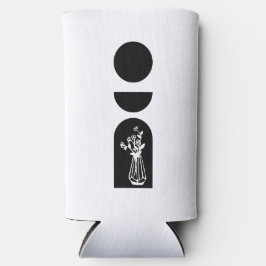 Boho Sun Moon Flower Pot boho bohemian Seltzer Blikjeskoeler