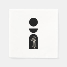 Boho Sun Moon Flower Pot boho bohemian Servet