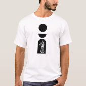 Boho Sun Moon Flower Pot boho bohemian T-shirt (Voorkant)