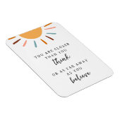 Boho Sun Motivatie Mindset Quote Magneet (Rechterzijde)