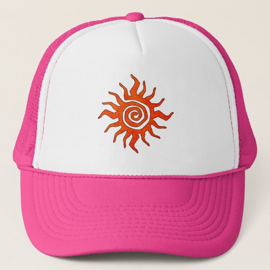 Boho Sun Trucker Pet (Voorkant)