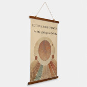 Boho Sun Wall Tapestry – Gouden Zon met Inspirat Hangend Wandkleed (Gebogen)