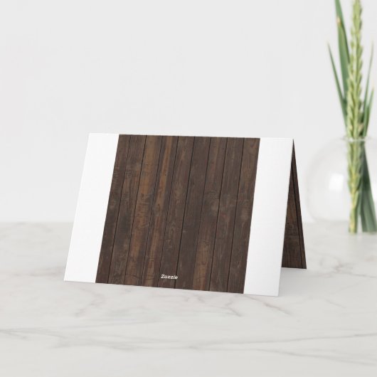 Boho Sunflower Antlers Wood Lace Weddenschap Bedankkaart (Achterkant)