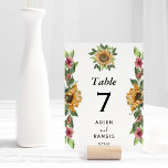 Boho Sunflower Rustic Wildflower Wedding Kaart<br><div class="desc">Dit boho zonnebloem rustige nummer van de wildbloembruiloft is perfect voor je moderne bohemen bruiloft. Dit ontwerp is voorzien van zwarte eenvoudige kalligrafie met bijtende zonnebloemen, groen en bloemen op een neutrale heldere witte achtergrond, die overeenkomt met uw klassieke bruiloft of elegante boho bruiloft in de zomer of de herfst....</div>