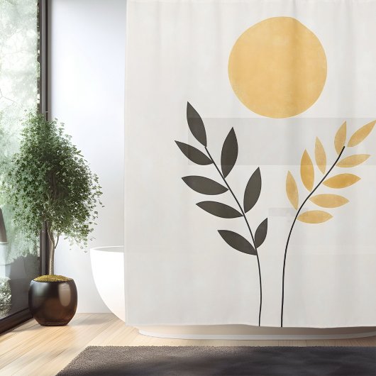 Boho Sunlit Oasis Douchegordijn