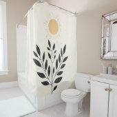 Boho Sunlit Oasis Douchegordijn (In situ)