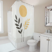 Boho Sunlit Oasis Douchegordijn (In situ)