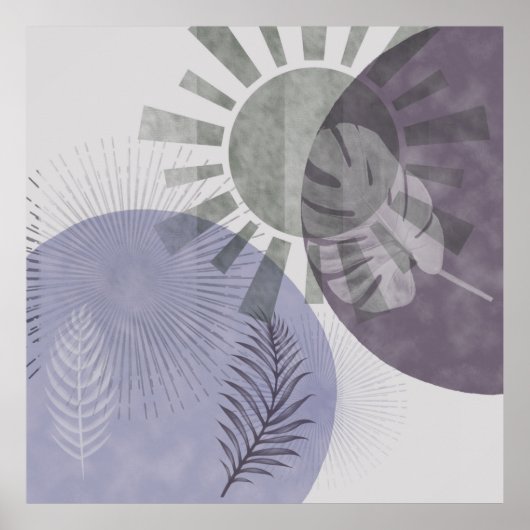 Boho Sunrise Poster (Voorkant)