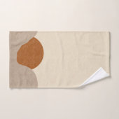 Boho Sunrise Terracotta Cream Sand Bad Handdoek (Handdoek)