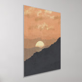 Boho Sunset Folie Afdrukken (Laagn)