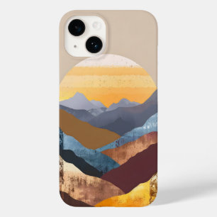 Boho Sunset Mountains Case-Mate iPhone 14 Hoesje