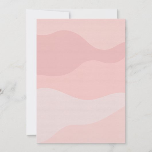 Boho Sunshine 1st reis rond de zondag Kaart (Achterkant)