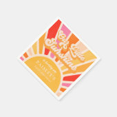 Boho Sunshine 1st reis rond de zondag Servet (Hoek)