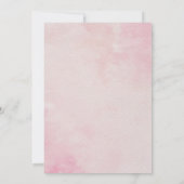 Boho Sunshine 5e Verjaardagsfeestje Waterverf Kaart (Achterkant)